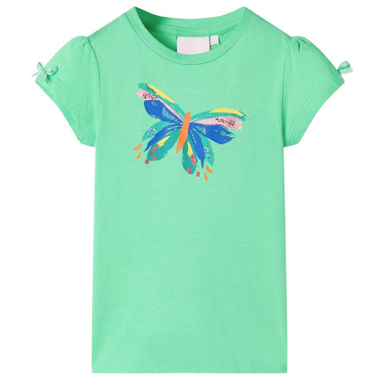 Vidaxl kindershirt 140 lichtgroen