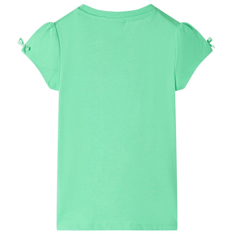 Afbeelding laden in galerijviewer, Vidaxl kindershirt 140 lichtgroen
