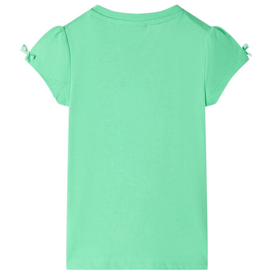 Vidaxl kindershirt 140 lichtgroen