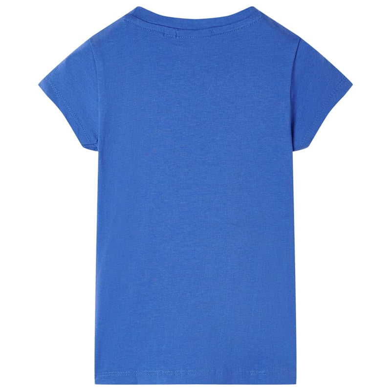 Afbeelding laden in galerijviewer, Vidaxl kindershirt 116 kobaltblauw
