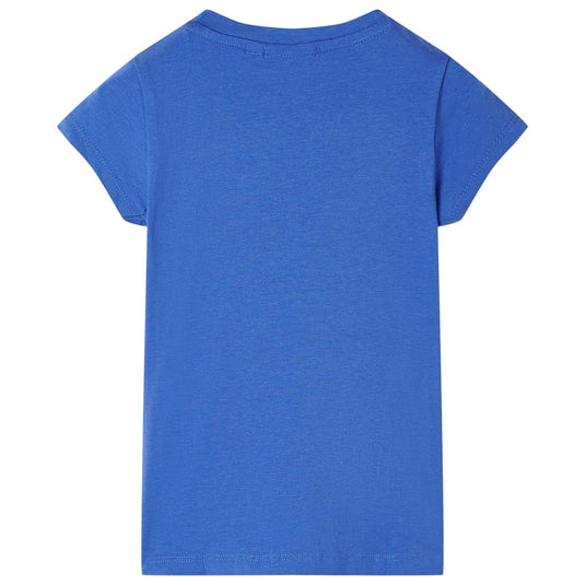 Vidaxl kindershirt 140 kobaltblauw
