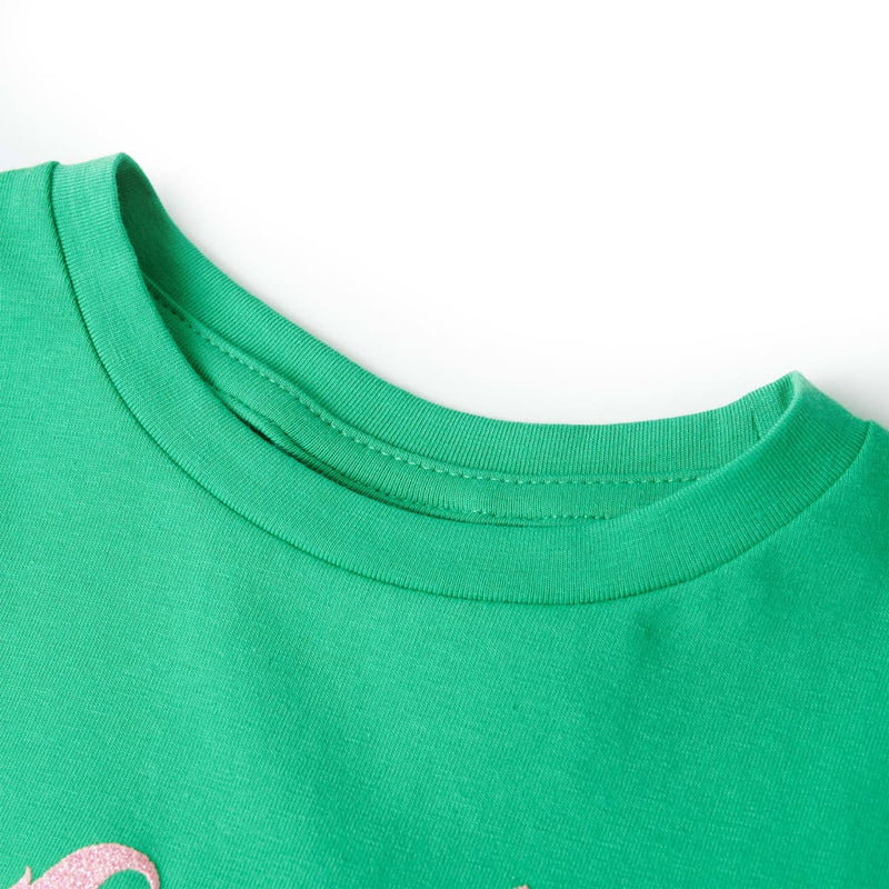 Afbeelding laden in galerijviewer, Vidaxl kindershirt 140 groen
