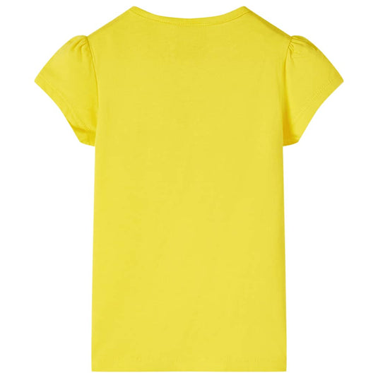 Vidaxl kindershirt 116 geel
