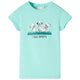 Vidaxl kindershirt 128 lichtmint
