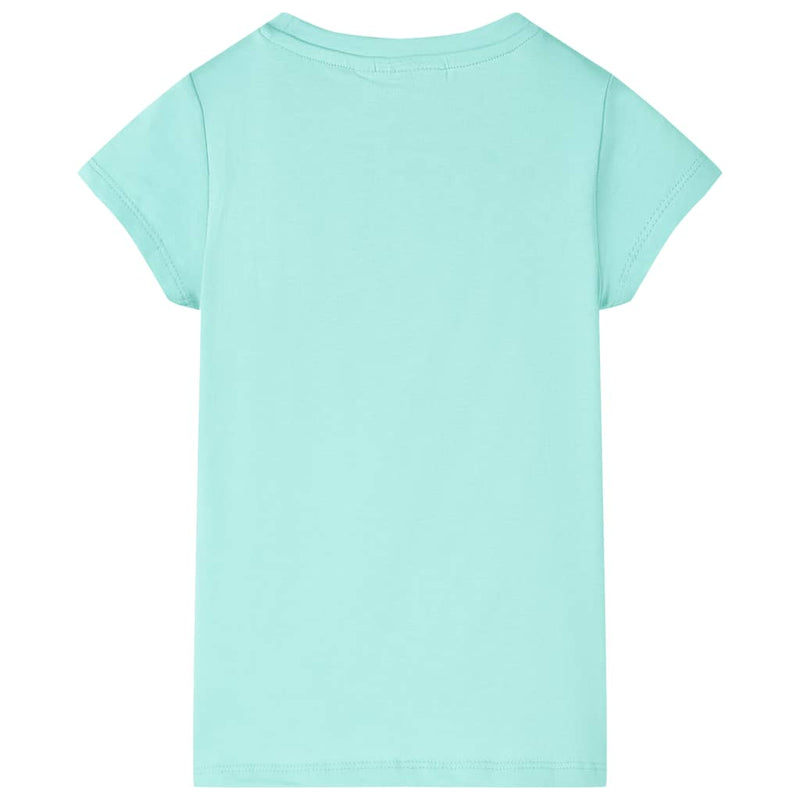 Afbeelding laden in galerijviewer, Vidaxl kindershirt 128 lichtmint
