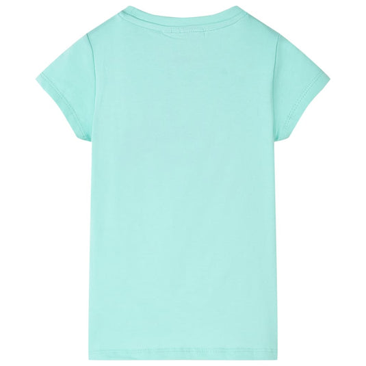 Vidaxl kindershirt 140 lichtmint