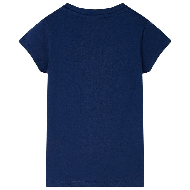 Afbeelding laden in galerijviewer, Vidaxl kindershirt 140 marineblauw
