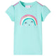Vidaxl kindershirt 92 lichtmint