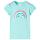 Vidaxl kindershirt 104 lichtmintkleurig