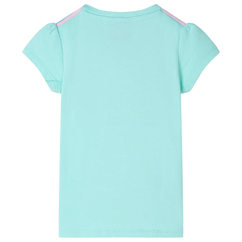 Afbeelding laden in galerijviewer, Vidaxl kindershirt 104 lichtmintkleurig
