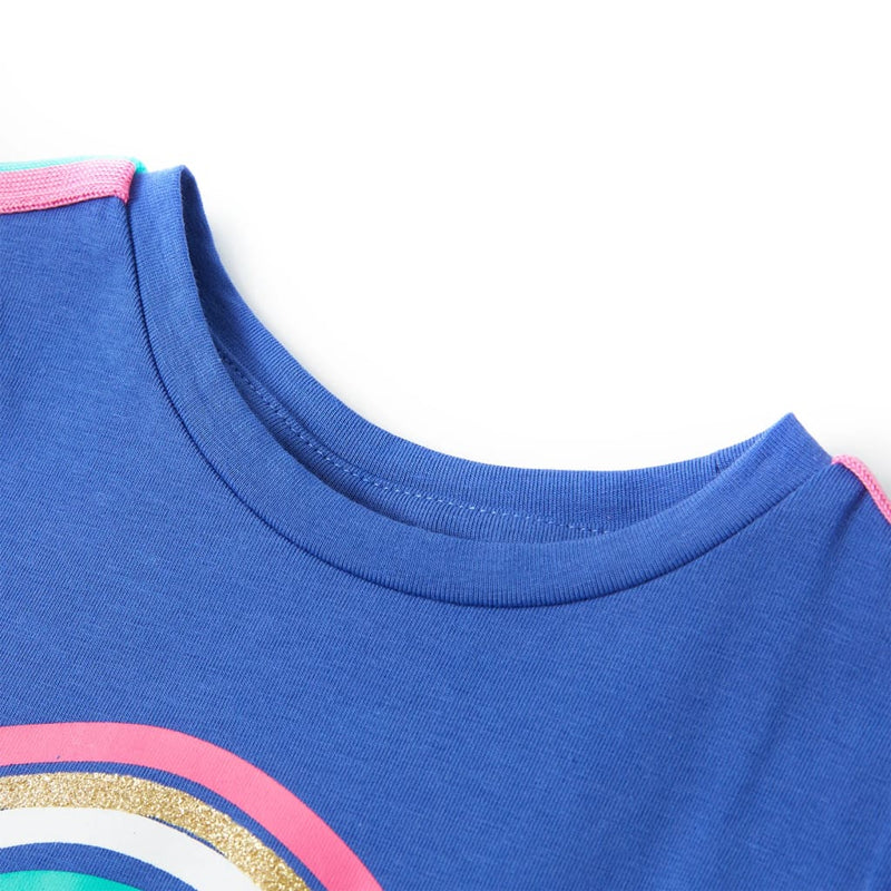 Afbeelding laden in galerijviewer, Vidaxl kindershirt 116 kobaltblauw
