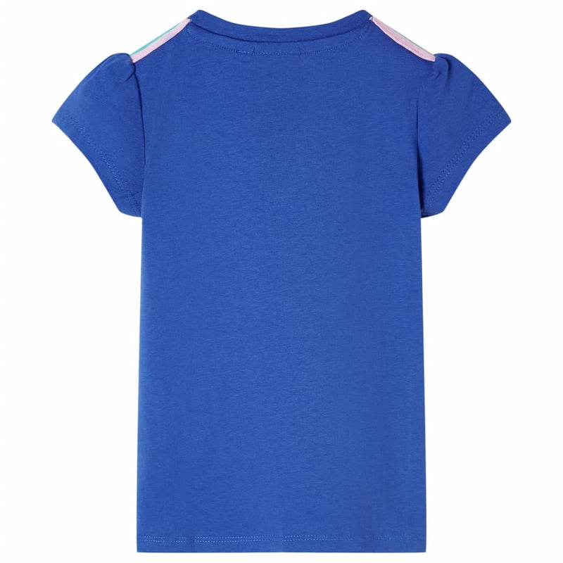 Afbeelding laden in galerijviewer, Vidaxl kindershirt 128 kobaltblauw
