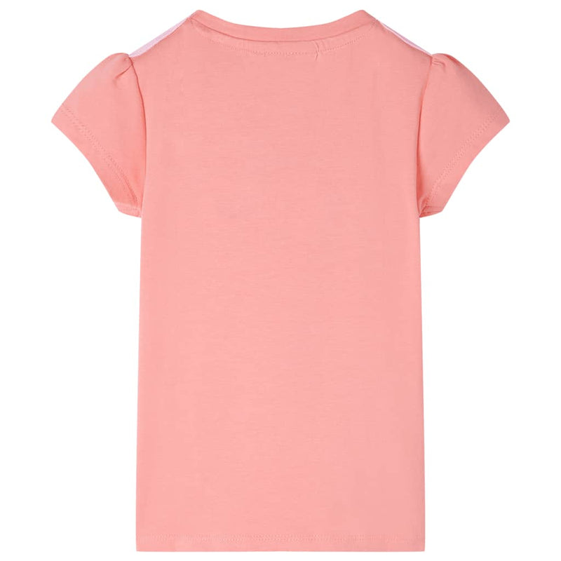 Afbeelding laden in galerijviewer, Vidaxl kindershirt 116 lichtkoraalkleurig
