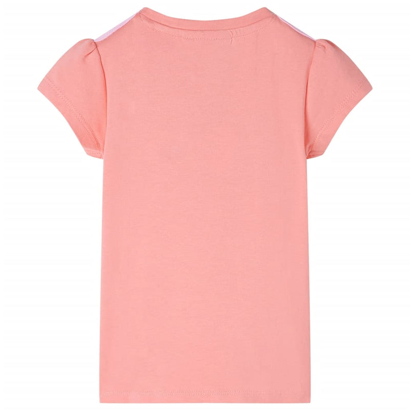 Afbeelding laden in galerijviewer, Vidaxl kindershirt 128 lichtkoraalkleurig
