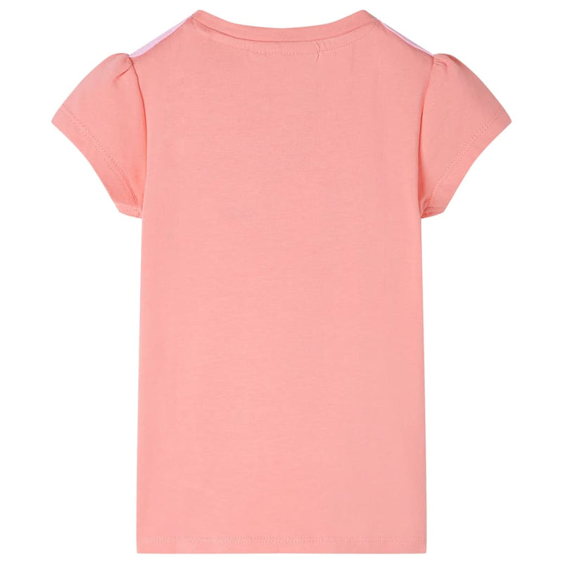 Afbeelding laden in galerijviewer, Vidaxl kindershirt 140 lichtkoraalkleurig
