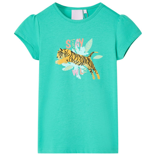 Vidaxl kindershirt 140 mintkleurig
