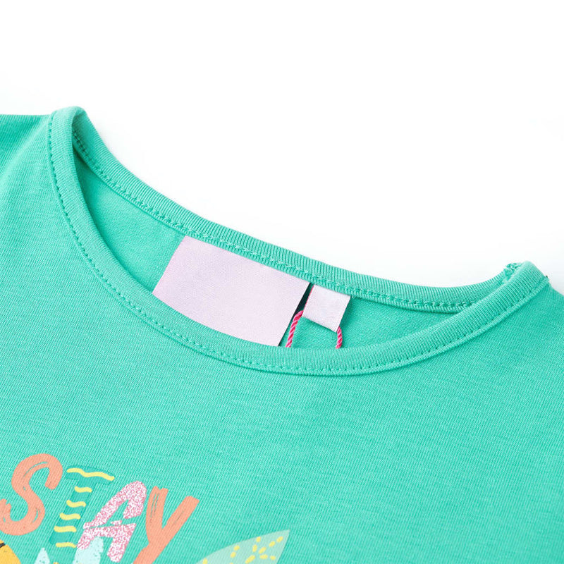Afbeelding laden in galerijviewer, Vidaxl kindershirt 140 mintkleurig
