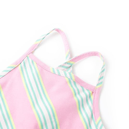 Vidaxl kinderjurk zonder mouwen met trekkoord 128 roze