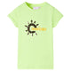 Vidaxl kindershirt 116 neongeel