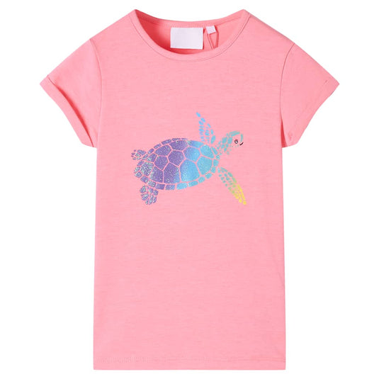 Vidaxl kindershirt 116 felroze