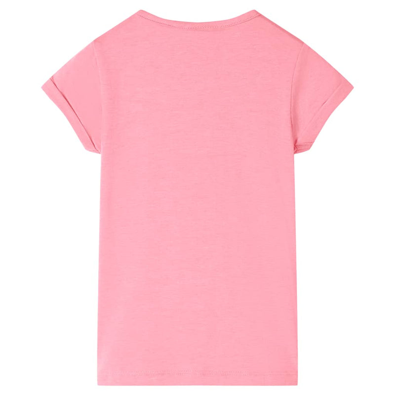 Afbeelding laden in galerijviewer, Vidaxl kindershirt 140 felroze

