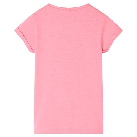 Vidaxl kindershirt 140 felroze