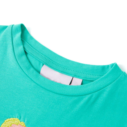 Vidaxl kindershirt 140 mintkleurig