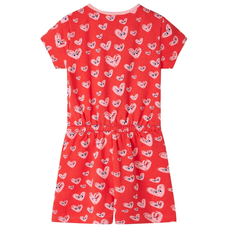 Afbeelding laden in galerijviewer, Vidaxl kinderjumpsuit 116 rood
