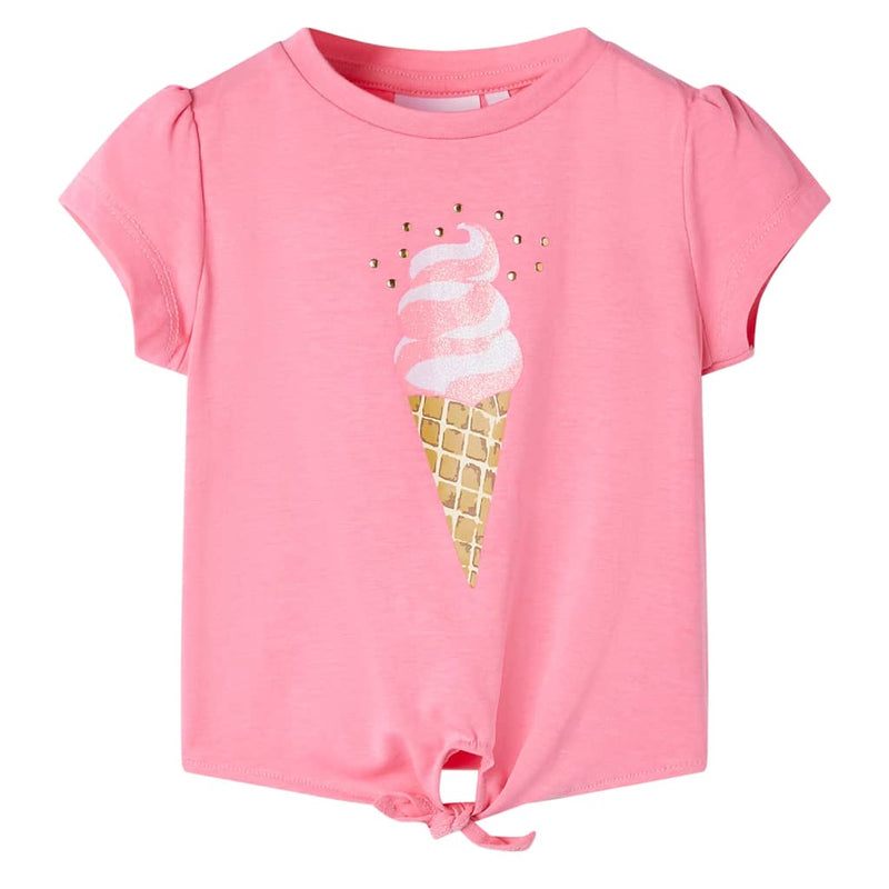 Afbeelding laden in galerijviewer, VidaXL Kindershirt 128 fluorescerend felroze
