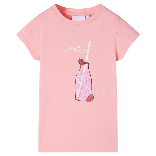 Vidaxl kindershirt 140 roze