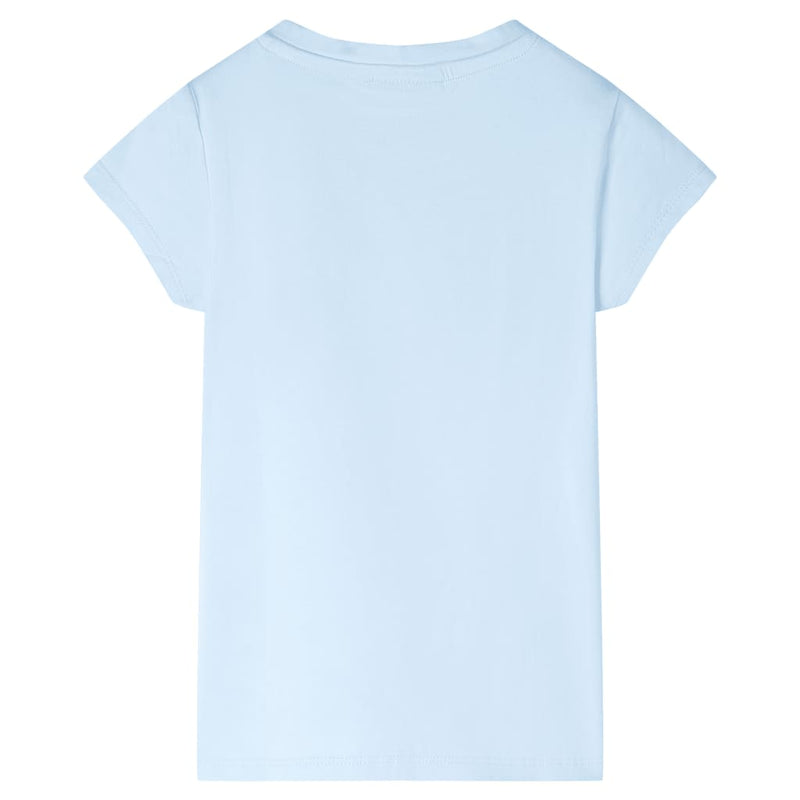 Afbeelding laden in galerijviewer, VidaXL Kindershirt 92 zachtblauw
