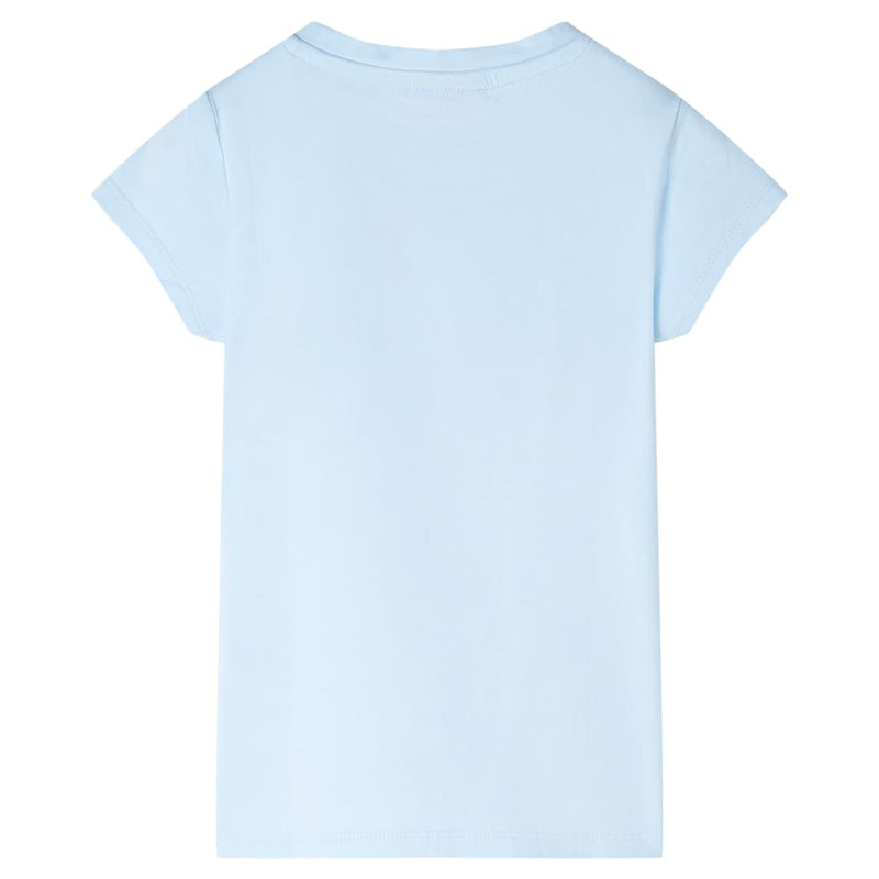 Afbeelding laden in galerijviewer, Vidaxl kindershirt 128 zachtblauw
