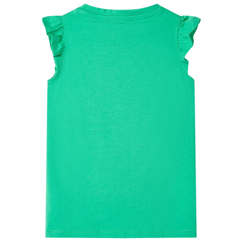 Afbeelding laden in galerijviewer, Vidaxl kindershirt 116 groen
