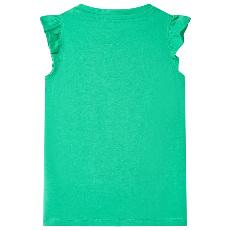 Afbeelding laden in galerijviewer, Vidaxl kindershirt 140 groen
