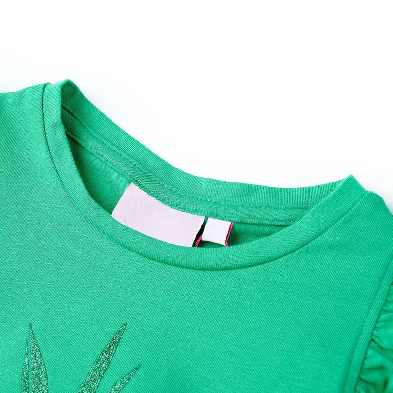 Afbeelding laden in galerijviewer, Vidaxl kindershirt 140 groen

