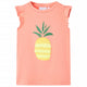 VidaXL Kindershirt 92 neonkoraal