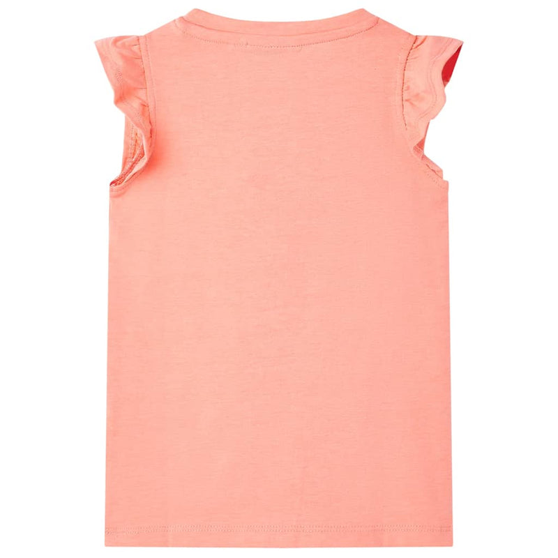Afbeelding laden in galerijviewer, VidaXL Kindershirt 104 neonkoraal

