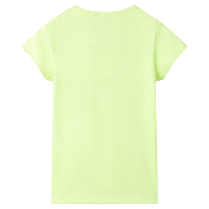 Afbeelding laden in galerijviewer, VidaXL Kindershirt 92 fluorescerend geel
