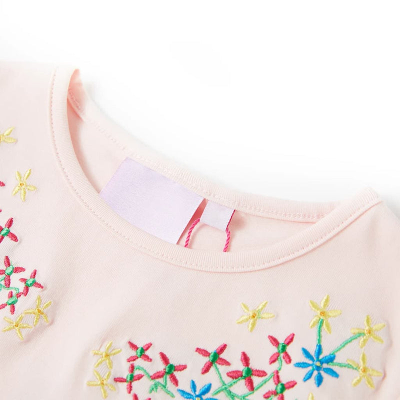 Afbeelding laden in galerijviewer, VidaXL Kindershirt 140 zachtroze
