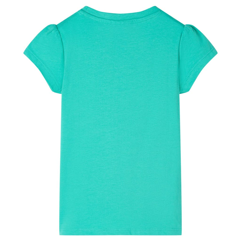 Afbeelding laden in galerijviewer, VidaXL Kindershirt 128 mintkleurig
