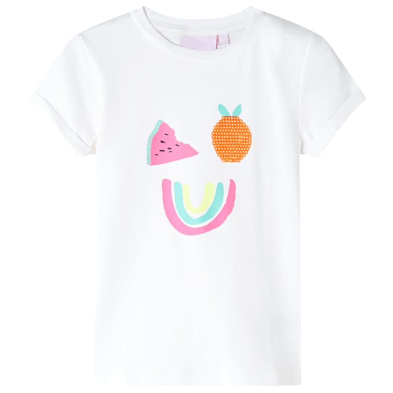 Afbeelding laden in galerijviewer, VidaXL Kindershirt 140 ecru
