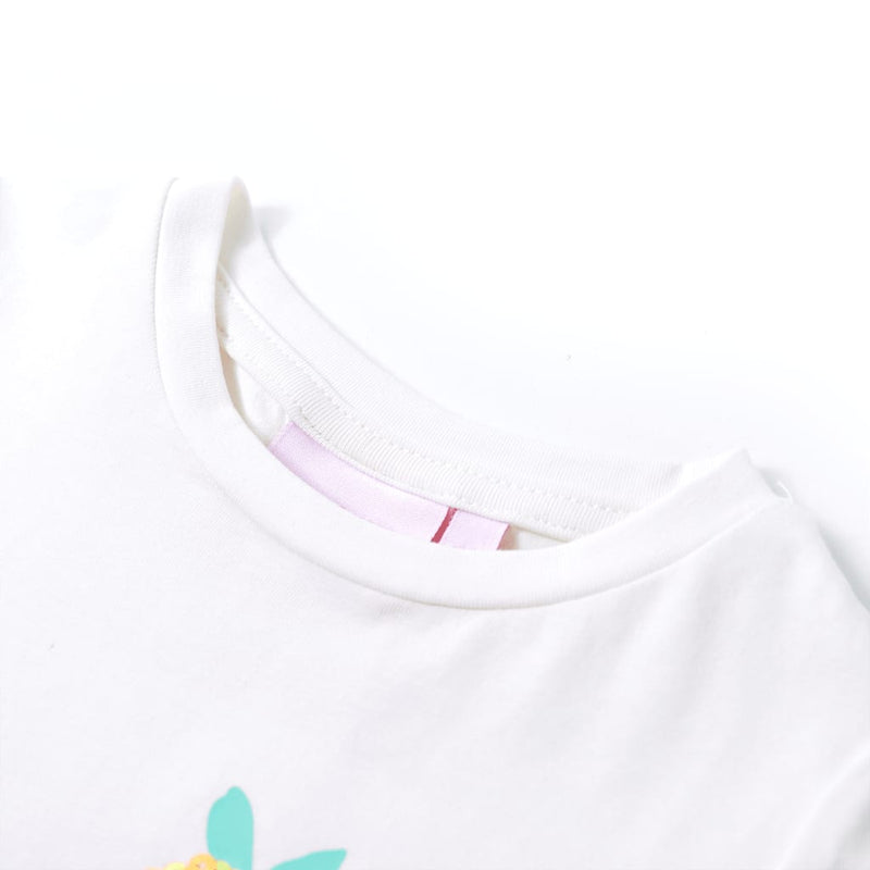 Afbeelding laden in galerijviewer, VidaXL Kindershirt 140 ecru
