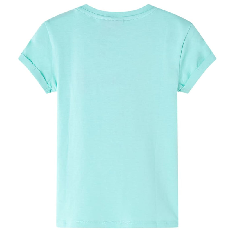 Afbeelding laden in galerijviewer, Vidaxl kindershirt 140 lichtmint
