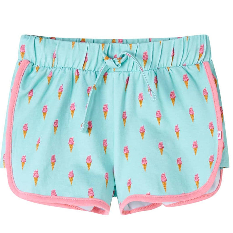 Afbeelding laden in galerijviewer, Vidaxl kindershorts met trekkoord 128 lichtmintkleurig
