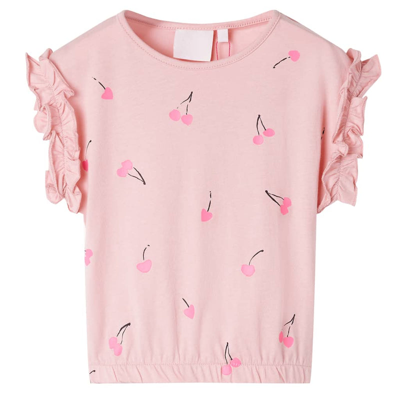 Afbeelding laden in galerijviewer, Vidaxl kindershirt 92 lichtroze
