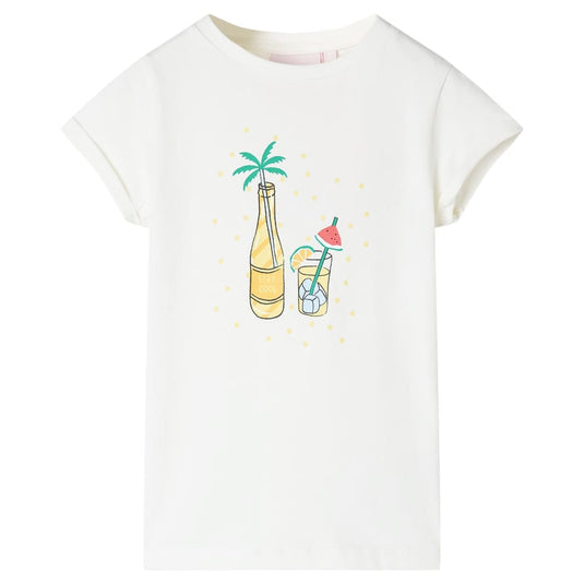 Vidaxl kindershirt 116 ecru