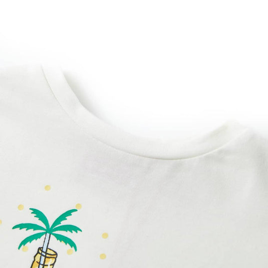 Vidaxl kindershirt 116 ecru