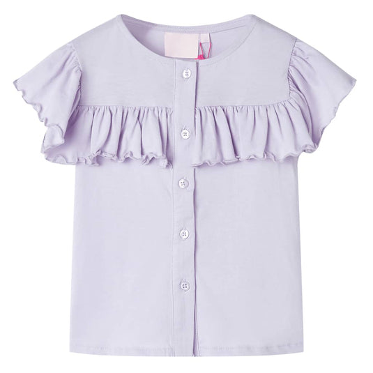 Vidaxl kindershirt 140 lila