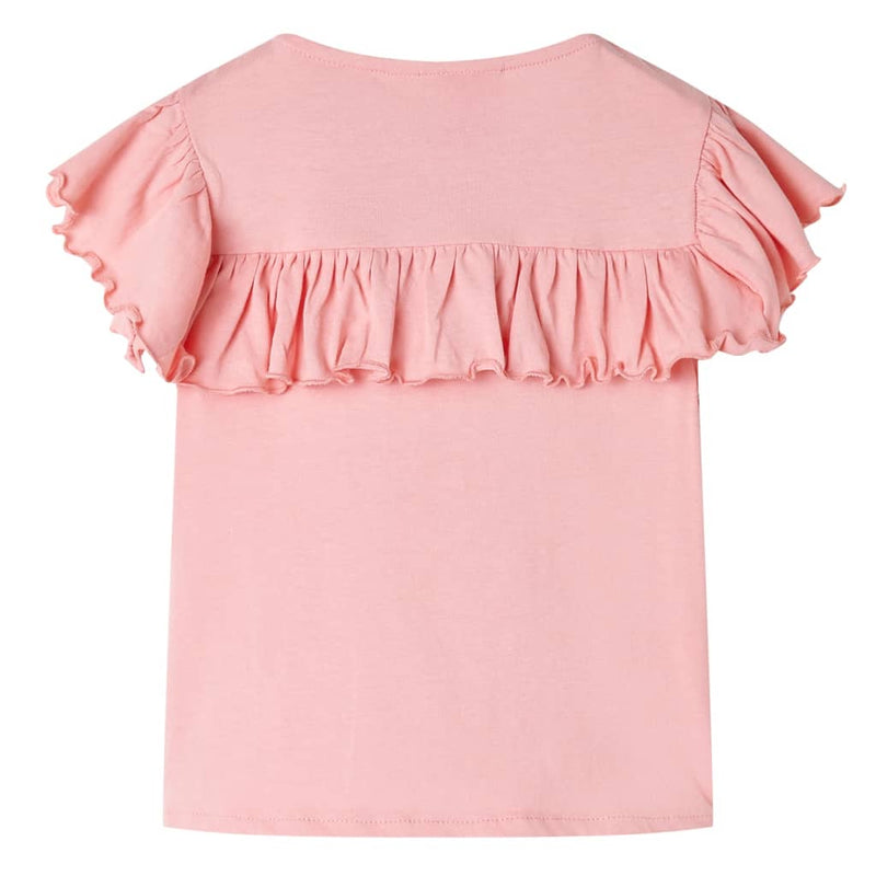 Afbeelding laden in galerijviewer, VidaXL Kindershirt 140 middelroze
