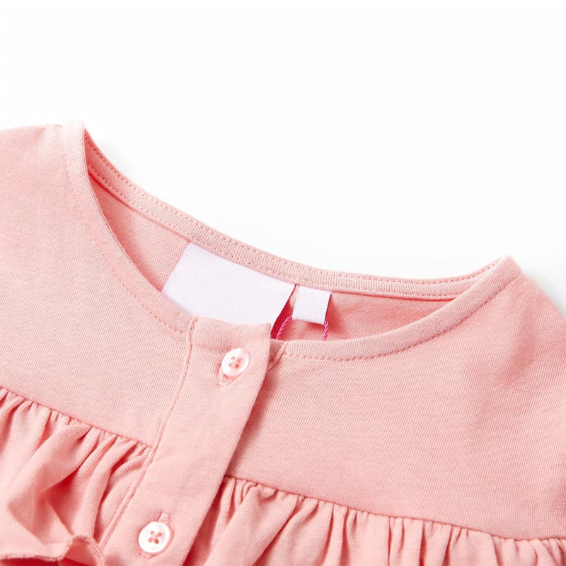 Afbeelding laden in galerijviewer, VidaXL Kindershirt 140 middelroze
